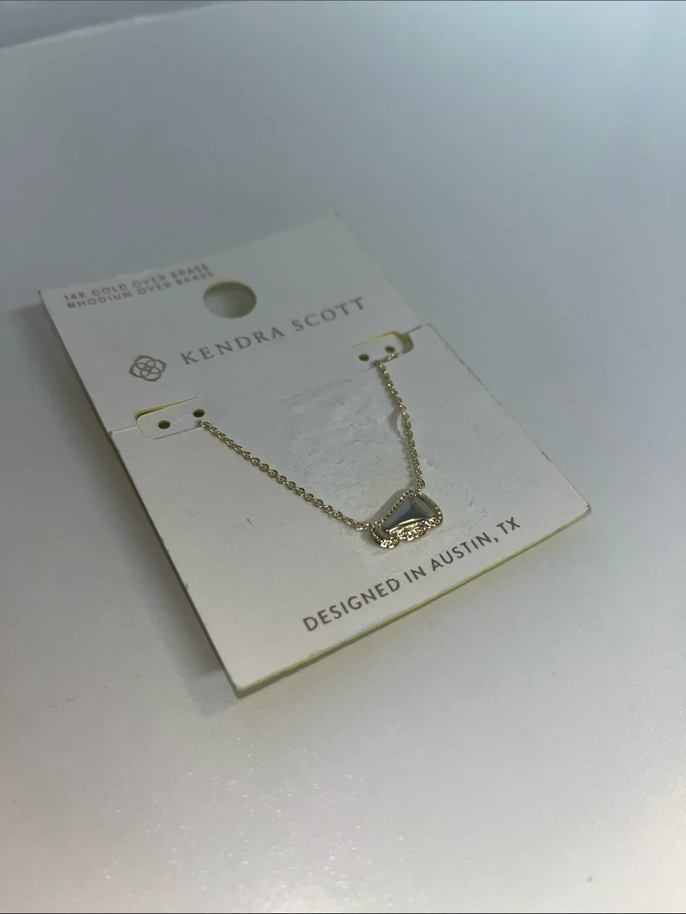 Kendra Scott Metal Cheer Pendant Necklace - Gold/Silver nwt #cheer #kendrascott